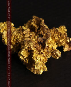 8.48gの荒々しい凹凸が魅力の西オーストラリア州産の大きめの自然金-G0535-11