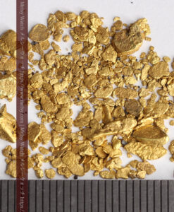 3.49gの小粒サイズの自然金・薄片金 ニューサウスウェールズ州産-G0536-11