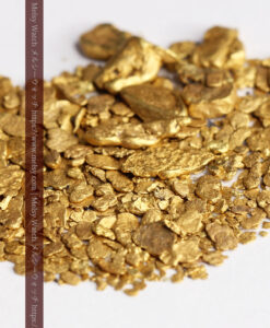 3.49gの小粒サイズの自然金・薄片金 ニューサウスウェールズ州産-G0536-5