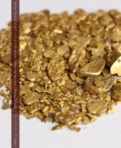 3.49gの小粒サイズの自然金・薄片金 ニューサウスウェールズ州産-G0536-8