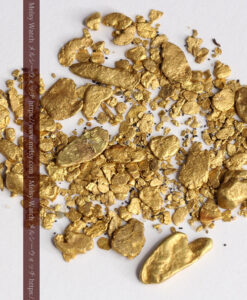 3.51gの小粒サイズの自然金・薄片金 ニューサウスウェールズ州産-G0537-10