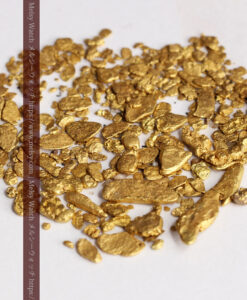 3.32gの小粒サイズの自然金・薄片金 ニューサウスウェールズ州産-G0538-7