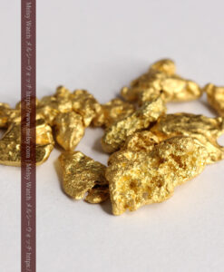 4.46gのビクトリア州産の1g超え1点を含む小粒自然金11点-G0539-7