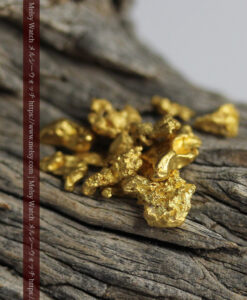 4.57gのビクトリア州産の1g弱1点を含む小粒自然金11点-G0540-5