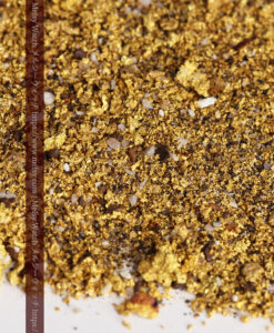 オーストラリア　ビクトリア州　自然金　砂金 3.07gの小さな砂金・薄片金 ビクトリア州OMEO産 - 自然金と金塊