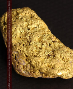 37.86gのずっしりとした親指サイズの大粒自然金-G0542-7