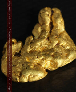 17.75gのウサギ・ワニのような形の重みある詰まった自然金-G0543-13