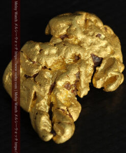 17.75gのウサギ・ワニのような形の重みある詰まった自然金-G0543-15