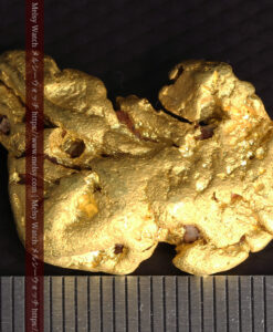 17.75gのウサギ・ワニのような形の重みある詰まった自然金-G0543-17