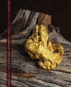 17.75gのウサギ・ワニのような形の重みある詰まった自然金-G0543-2