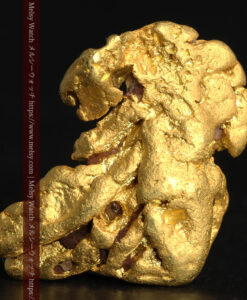 17.75gのウサギ・ワニのような形の重みある詰まった自然金-G0543-5