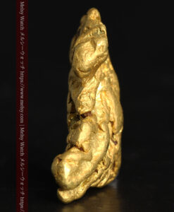 17.75gのウサギ・ワニのような形の重みある詰まった自然金-G0543-7