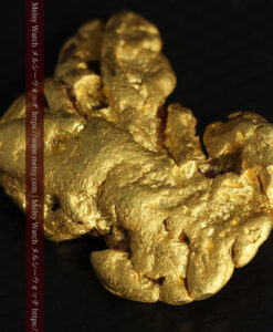 17.75gのウサギ・ワニのような形の重みある詰まった自然金-G0543-9