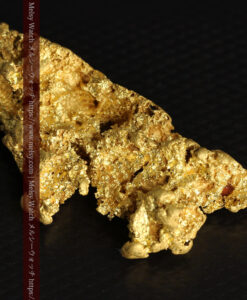 【レア物】25.45gの完璧な自立ができる猛獣を駆る戦士の置物のような自然金-G0544-10