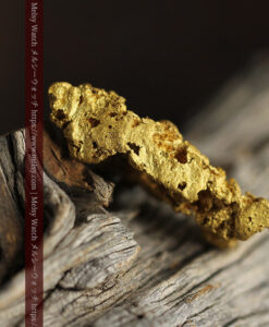 【レア物】25.45gの完璧な自立ができる猛獣を駆る戦士の置物のような自然金-G0544-15