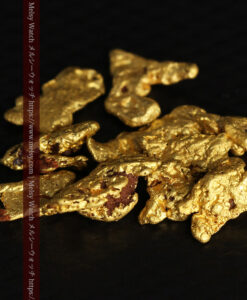 3.49gのビクトリア州産の小粒自然金11点 薄く長細い自然金有-G0545-5