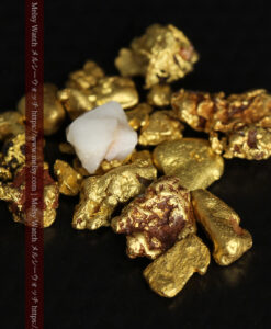 3.40gのビクトリア州産の小粒自然金20点 石英の食いつき1点含む-G0549-8