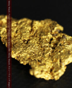 14.26gの平らで面の広いビクトリア州産の大粒自然金-G0552-15