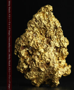 14.26gの平らで面の広いビクトリア州産の大粒自然金-G0552-2