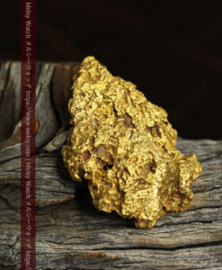 14.26gの平らで面の広いビクトリア州産の大粒自然金-G0552-7