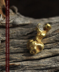 3.44gのコロコロとした形の厚みのある自然金-G0553-7