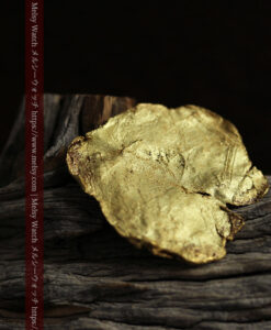 5.05gの珍しい非常に薄いリーフ状・金の葉のような自然金-G0554-2