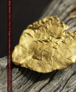 5.05gの珍しい非常に薄いリーフ状・金の葉のような自然金-G0554-5