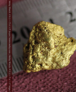 13.10gのビクトリア州ゴールデントライアングル北部産の大粒自然金-G0555-13