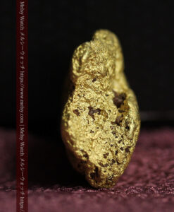 13.10gのビクトリア州ゴールデントライアングル北部産の大粒自然金-G0555-3
