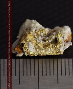 2.46gの石英の含み方などに味のある自然金-G0563-16