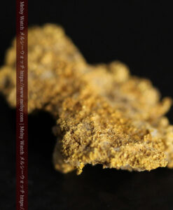 2.56gの非常に細かい粒が見える繊細な自然金-G0565-8