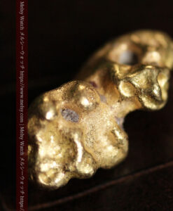 6.06gの縦長で丸みを帯びた自然金-G0568-6