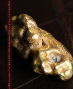 6.06gの縦長で丸みを帯びた自然金-G0568-7