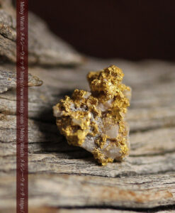 2.32gのビクトリア州Walhalla産の自然金3点-G0571-6