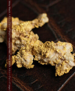 2.76gの金と石英の入り方が面白い薄くて繊細な自然金-G0572-2