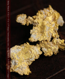 2.76gの金と石英の入り方が面白い薄くて繊細な自然金-G0572-5