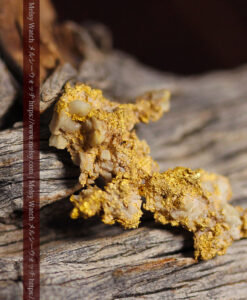 2.76gの金と石英の入り方が面白い薄くて繊細な自然金-G0572-9