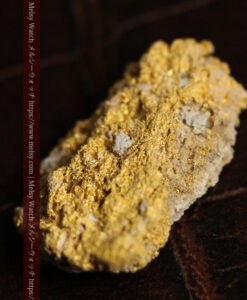 2.93gの両面で特徴の違いが楽しめる粒子の繊細な自然金-G0573-2