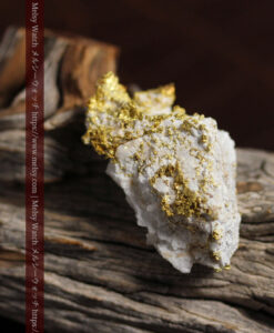 16.7gの金と石英の交じり合った美しい姿の特別な大粒自然金-G0577-3