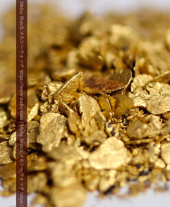 2.29gの小さな砂金・薄片金 ビクトリア州Mitta Mitta産-G0579-11