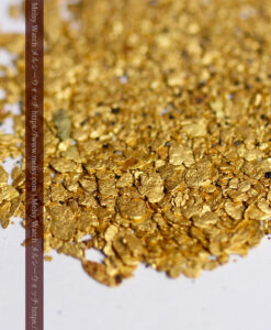 2.29gの小さな砂金・薄片金 ビクトリア州Mitta Mitta産-G0579-4