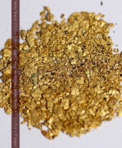 2.29gの小さな砂金・薄片金 ビクトリア州Mitta Mitta産-G0579-5