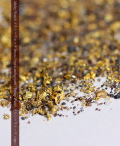 4.53gの採掘家の集めた小さな粗選別の砂金・自然金-G0580-10