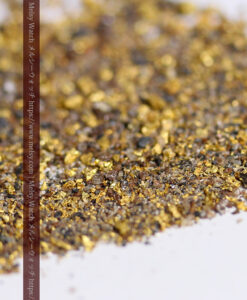 4.53gの採掘家の集めた小さな粗選別の砂金・自然金-G0580-12