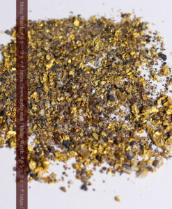 4.53gの採掘家の集めた小さな粗選別の砂金・自然金-G0580-14