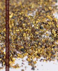 4.53gの採掘家の集めた小さな粗選別の砂金・自然金-G0580-3