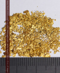 2.33gの小さな砂金・薄片金 ビクトリア州Mitta Mitta産-G0581-12