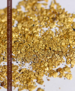 2.33gの小さな砂金・薄片金 ビクトリア州Mitta Mitta産-G0581-3