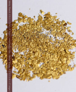 2.33gの小さな砂金・薄片金 ビクトリア州Mitta Mitta産-G0581-7