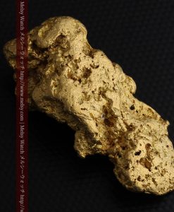 97.3gと超大型の色と形の美しい自然金-g0239-10